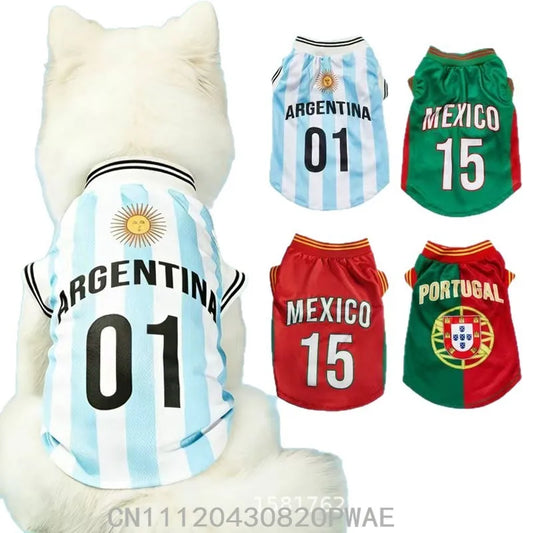Dog Basketball Jersey Clothes Boy Girl Dog Pet Vest Clothes Puppy Shirt Apparel Cute Outfit Summer T-shirt for All Breeds XS-2XL