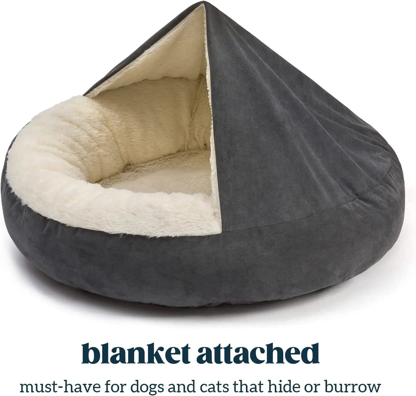 Semi-closed Dog Kennel Pet Sleeping Pad Kitten Puppy Winter Warm Nest Litter Mat Plush Dirty Resistant Pet Bed Kennel