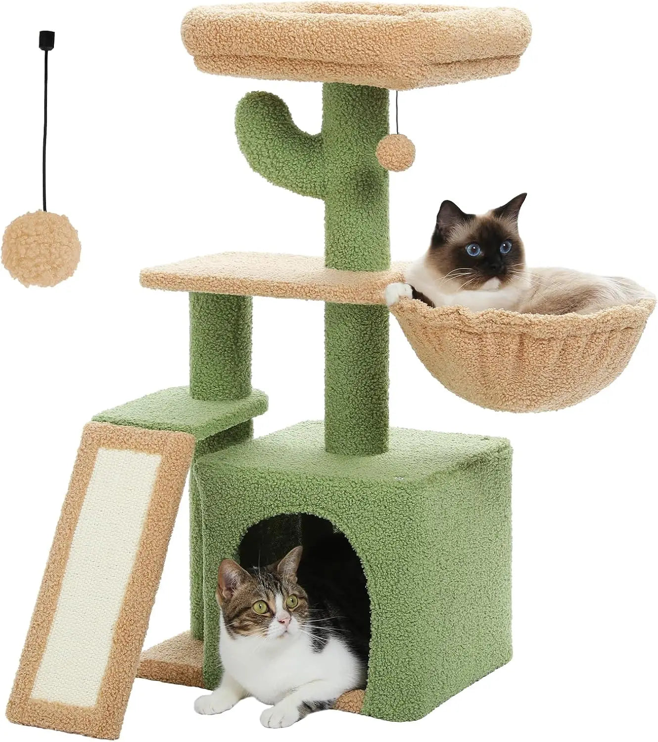 Cactus Cat Tree Tower 🌵🐱