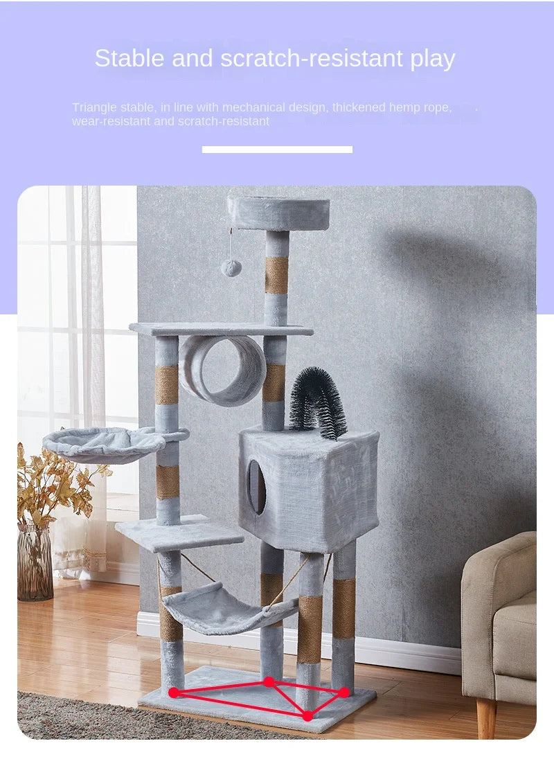 Luxury Cat Tree Tower 🐱🏰