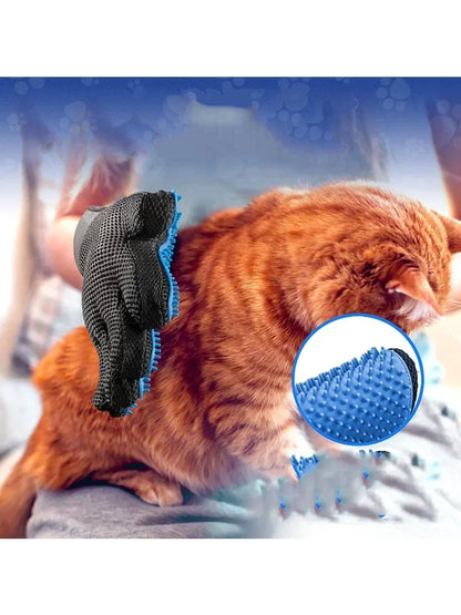 2-Sided Pet Grooming Glove 🐾🧤