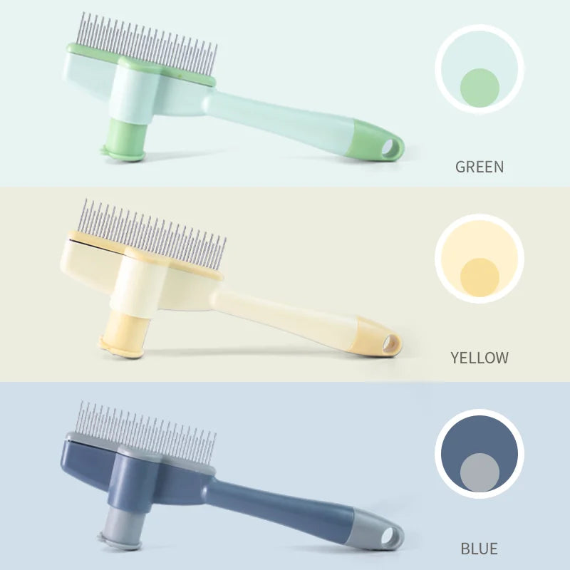 Cat Grooming Massage Brush Pet Comb Professional Open Knot Pet Hair Removal Brush Durable kitten comb Pet Accessories