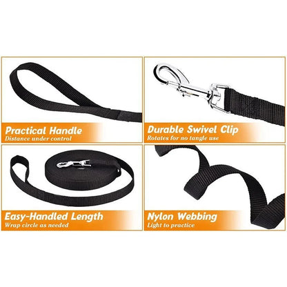 Nylon Pet Leash for Dogs & Cats