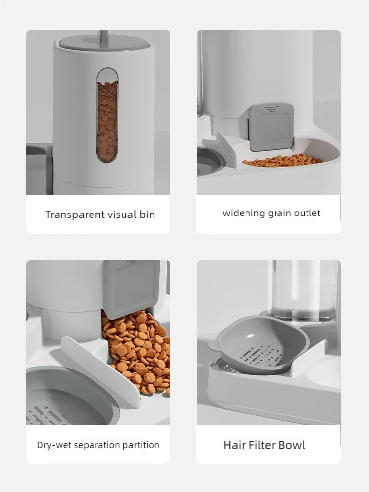 Automatic Pet Feeder & Water Dispenser 🐶🐱💧