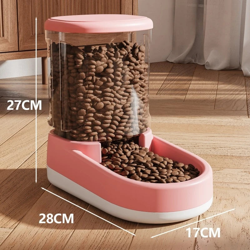 Dog Water Dispenser, Cat Automatic Feeder, Dog Waterer, Cat Water Bowl with Flowing Water, Non-electric Kettle, Pet Supplies