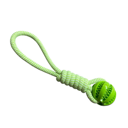 🦴 Cotton Rope Treat Dispensing Dog Toy