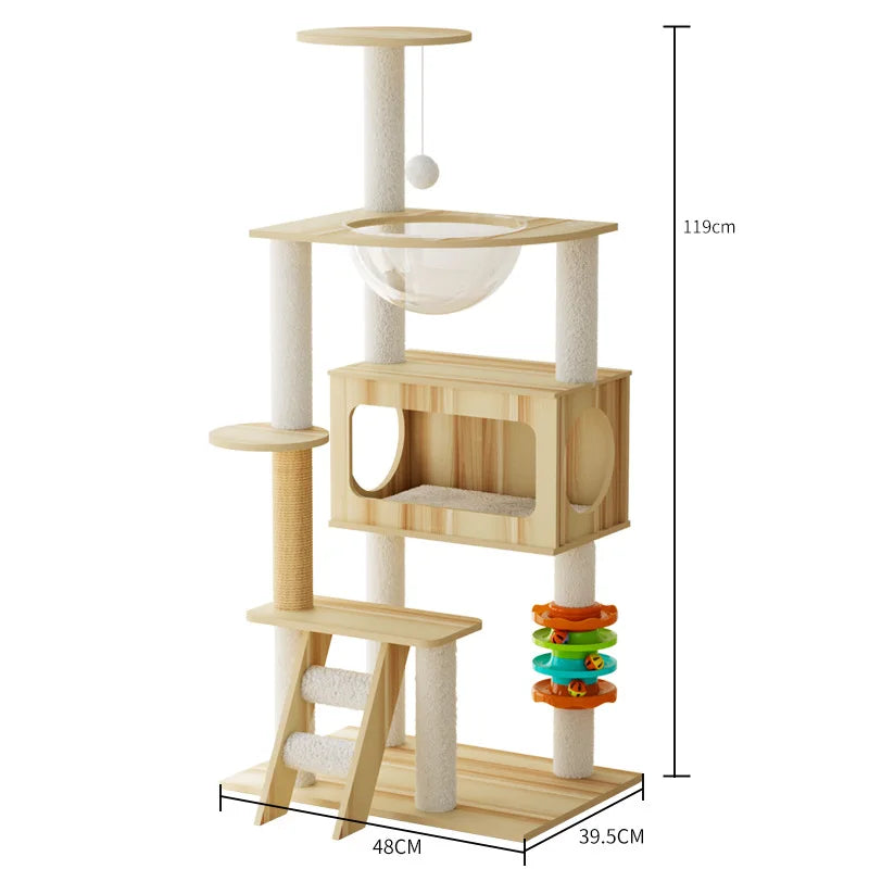 pace Capsule Cat Tree 🚀🐱