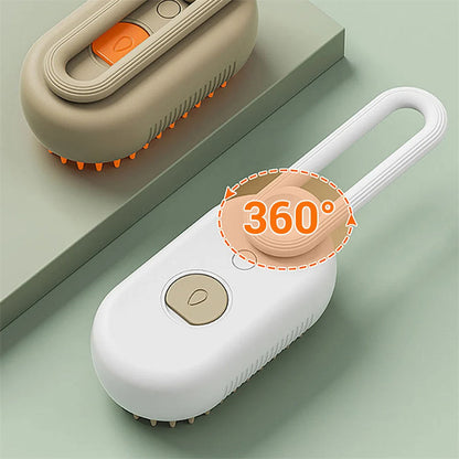 Cat Steam Brush Steamy Dog Brush 3 In 1 Electric Spray Cat Hair Brushes For Massage Pet Grooming Comb Hair Removal Combs Pet Products (Deactivated as recommended by ZCT)